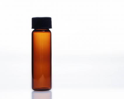 Amber Vial - Free Stock Photo