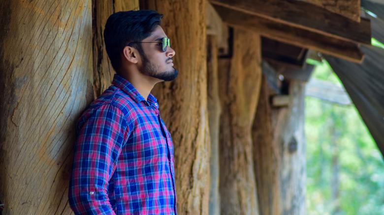 Free stock image of Rocky - Male Portrait created by Akash Kumar Nayak