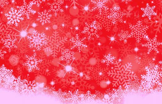 Christmas Background - Falling Snowflakes - Free Stock Photo