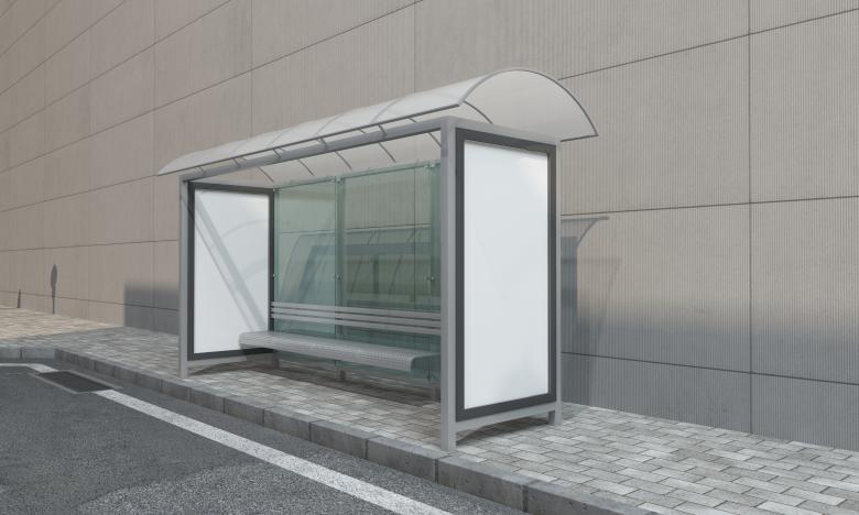 Free stock image of Bus Stop Advertisement Billboard created by Shahsoft Production