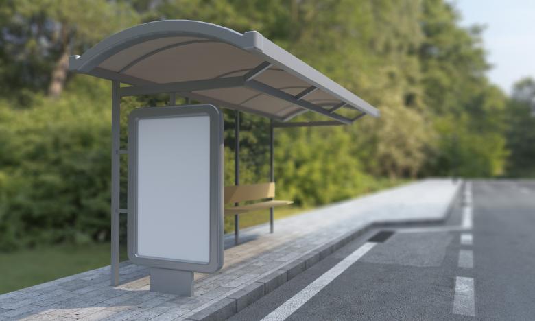 Free stock image of Mockup for Bus Shelter Poster created by Shahsoft Production