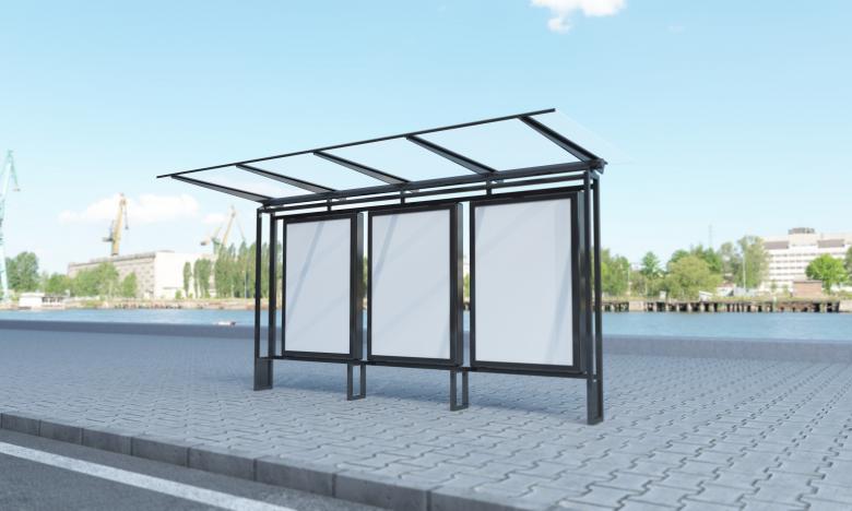 Free stock image of Blank Poster Billboard - Bus Stop Mockup created by Shahsoft Production