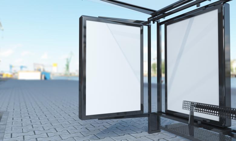 Free stock image of Blank Poster - Bus Shelter Mockup created by Shahsoft Production