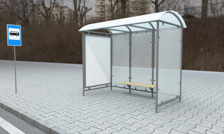 Free stock image of Side Poster Placement for Bus Stop created by Shahsoft Production