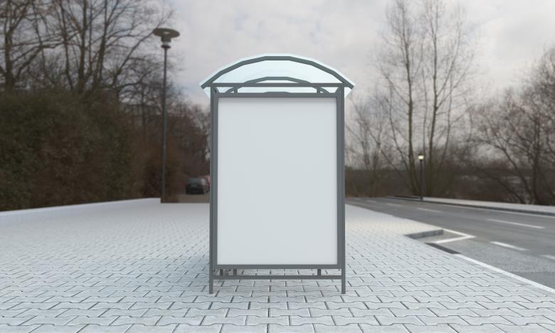 Free stock image of Side Placement for Poster - Bus Stop created by Shahsoft Production