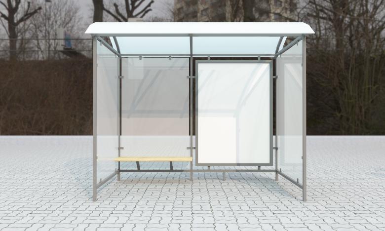 Free stock image of Bus Stop Advertising Poser Mockup created by Shahsoft Production