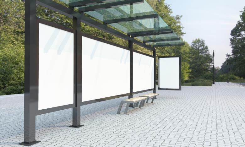 Free stock image of Bus Shelter Mockup created by Shahsoft Production