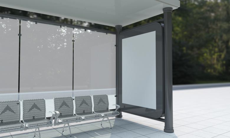 Free stock image of Inside Bus Shelter - Poster Mockup created by Shahsoft Production