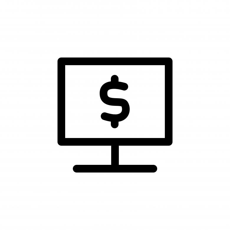 Free stock image of PC dollar icon created by Adam Baihaqi