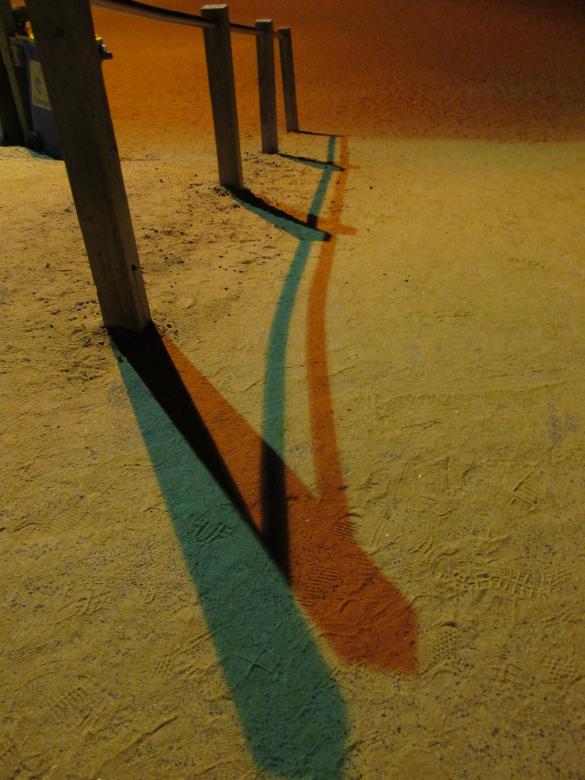 Free stock image of Shadow on Sand at Night created by Michiru Maeda