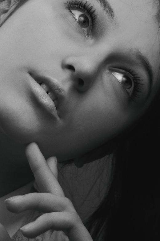Free stock image of Young Beauty Portrait - Monochrome created by Alexander Krivitskiy