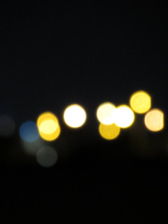 Free stock image of Yellow Bokeh on Black created by Michiru Maeda