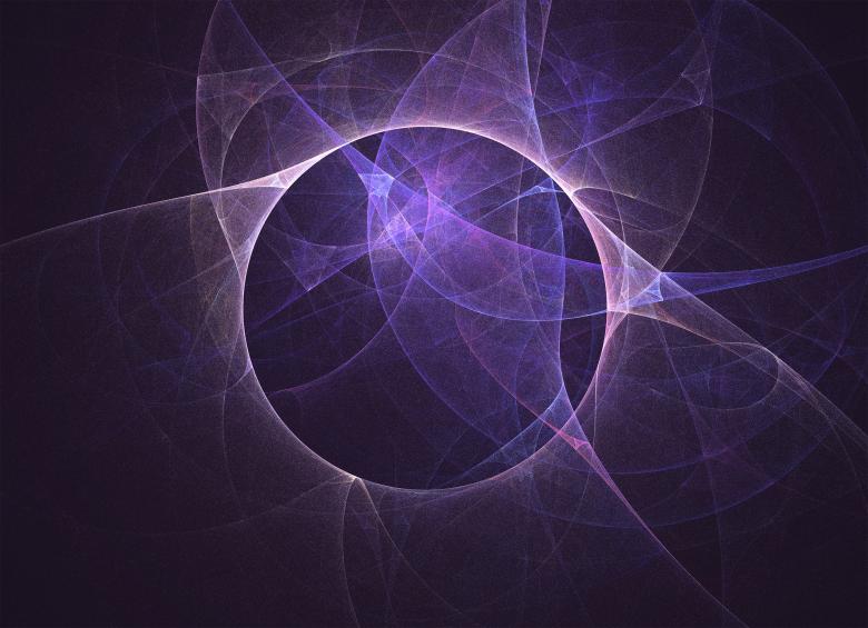 Free stock image of Purple Abstract Fractal Background created by Alen