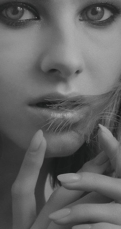 Free stock image of Beautiful Girl Studio Portrait - Monochrome created by Alexander Krivitskiy