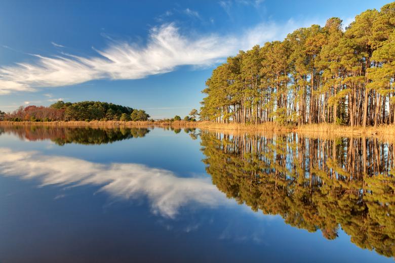 Free stock image of Lake Knapp Reflection created by Nicolas Raymond