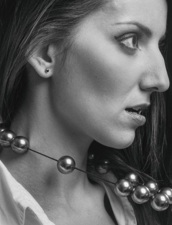 Free stock image of Female Profile Portrait created by Alexander Krivitskiy