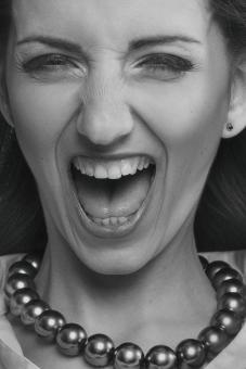Free Stock Photo of Laughing Woman