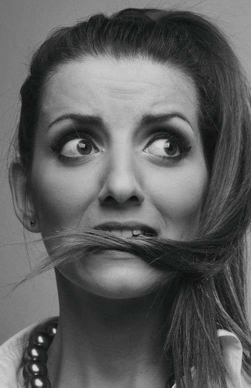 Free stock image of Worried woman Portrait created by Alexander Krivitskiy