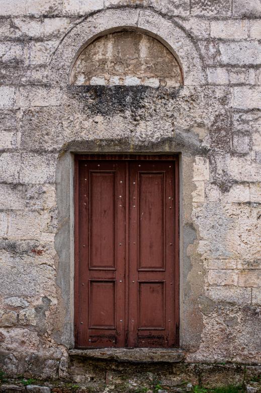 Free stock image of  old door in a stone wall created by Vladislav