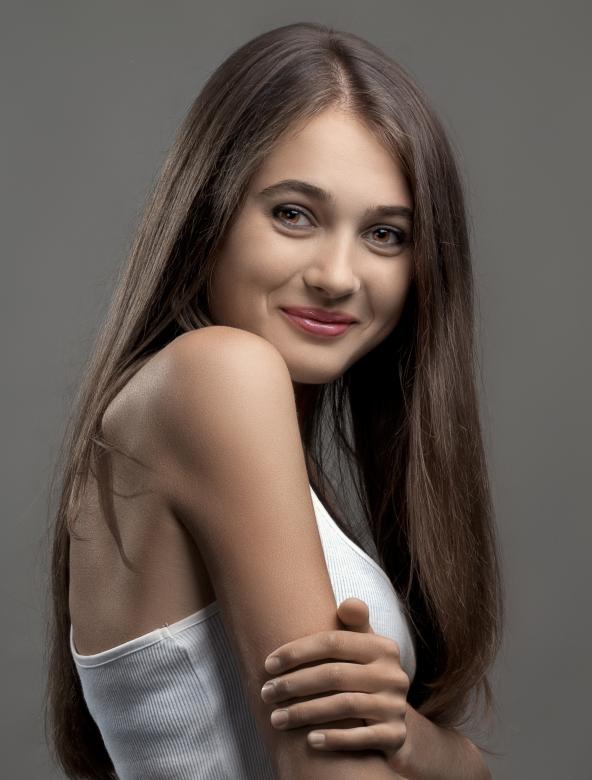 Free stock image of Smiling woman created by Alexander Krivitskiy