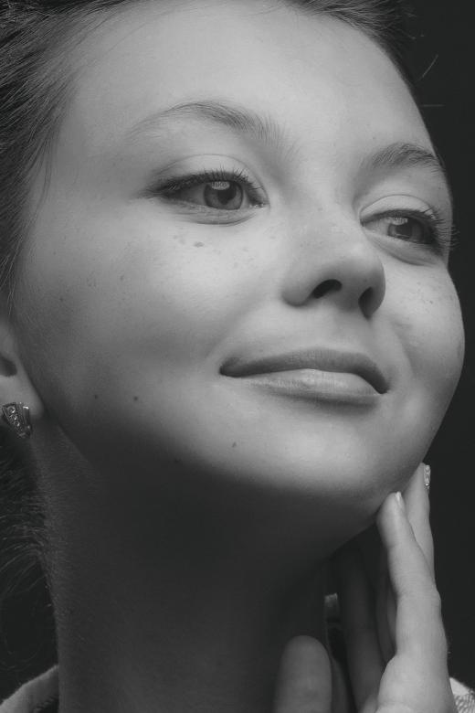 Free stock image of Smiling girl  created by Alexander Krivitskiy