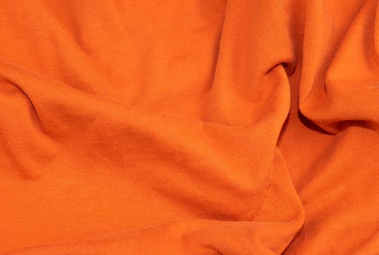 Free stock image of Orange crinkled cotton fabric created by Krzysztof Bubel