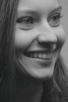 Free Stock Photo of Smiling woman