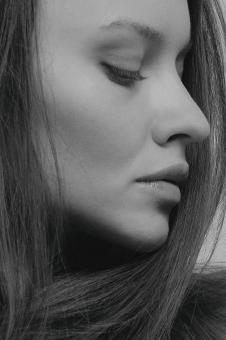 Free Stock Photo of Female Profile Portrait