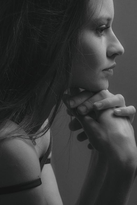 Free stock image of Female Profile Portrait created by Alexander Krivitskiy