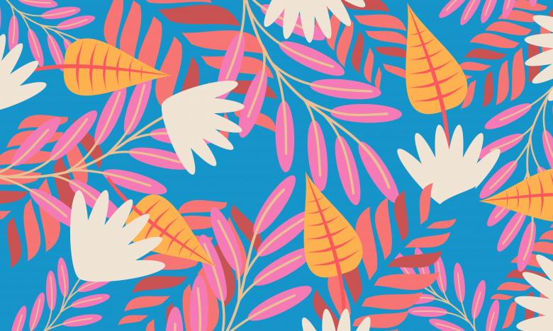 Free stock image of Floral Pattern on Light Blue Background created by Dionysus