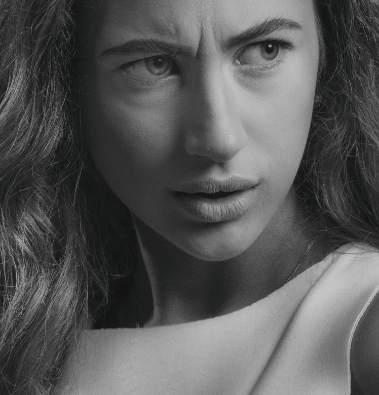 Free stock image of Concerned Woman created by Alexander Krivitskiy