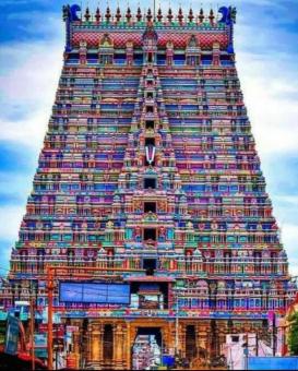 A highest gopuram in Sreevilliputoor