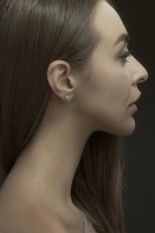 Free Stock Photo of Female Profile Portrait