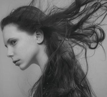 Free Stock Photo of Female Profile Portrait