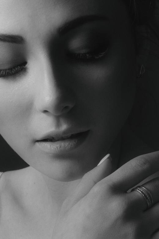 Free stock image of Monochrome portrait created by Alexander Krivitskiy