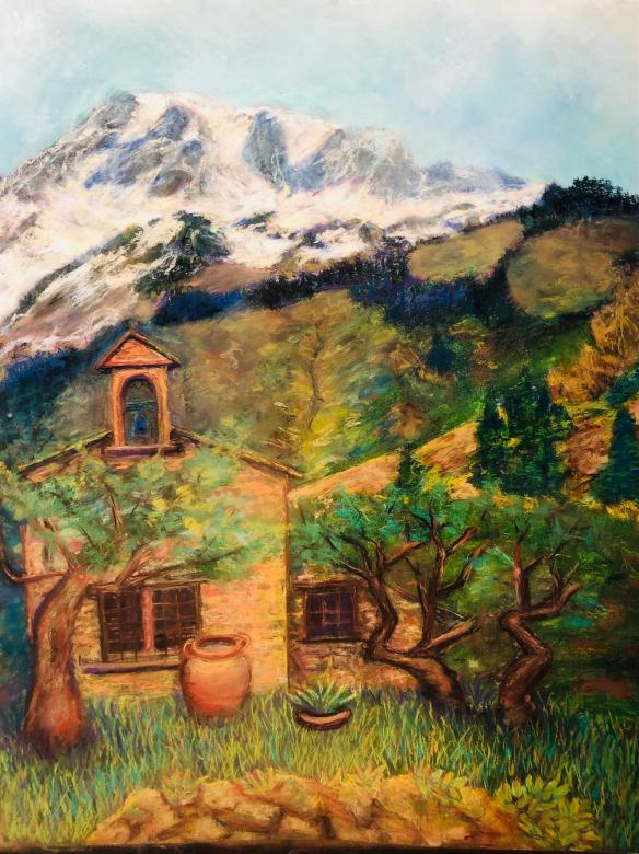 Free stock image of  A Mountain View created by Shirley Chen
