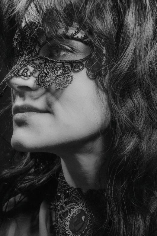 Free stock image of Masked Woman created by Alexander Krivitskiy