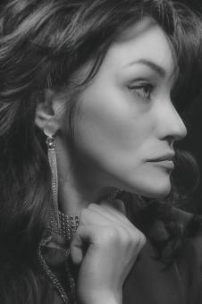 Free Stock Photo of Female Profile Portrait