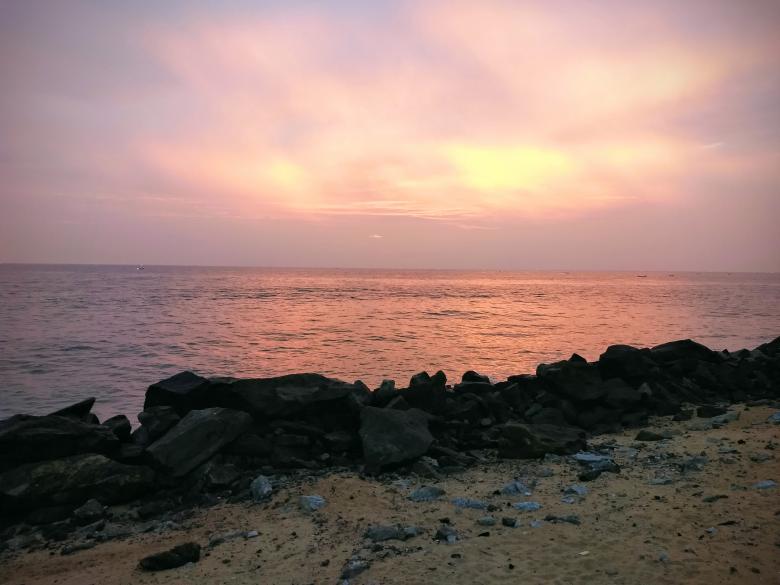Free stock image of Thoothoor west beach created by Danny Lawrance Nadar