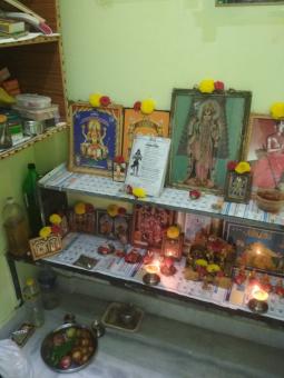 Beautiful worshipping room