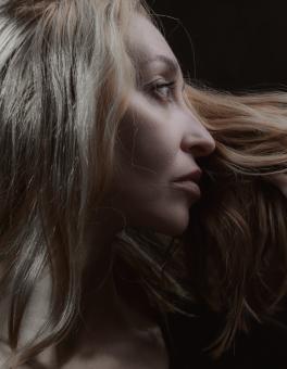 Free Stock Photo of Female Profile Portrait