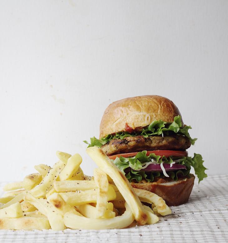 Free stock image of Burger and Fries  created by Ashish Kumar