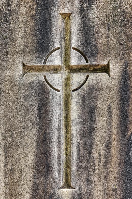 Free stock image of Grave Cross Halo created by Nicolas Raymond