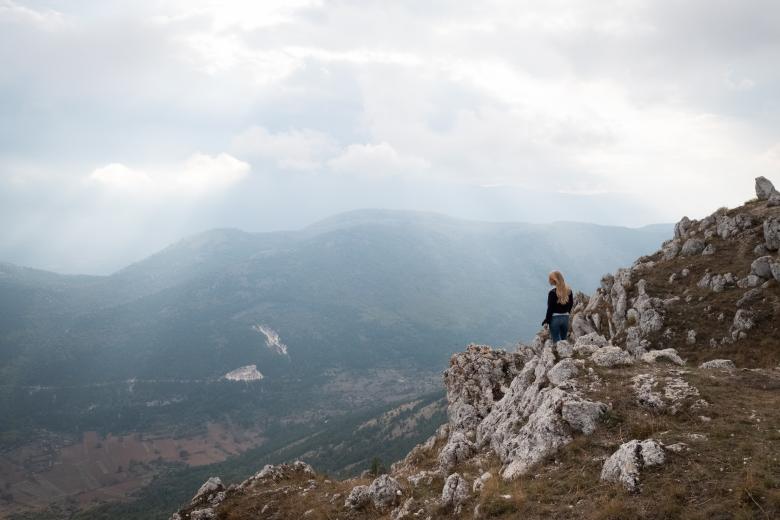 Free stock image of Person Mountain Photo created by Matt Bango