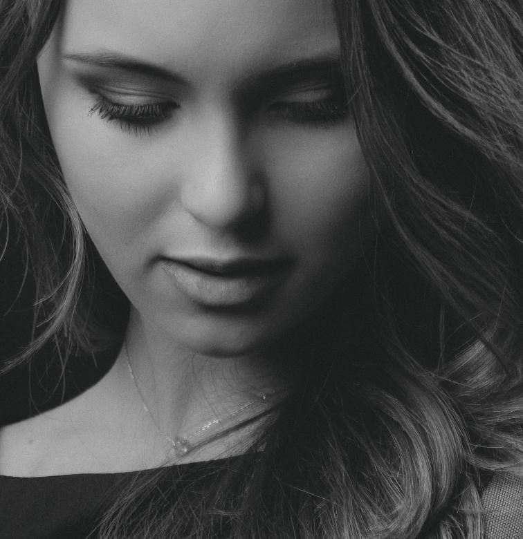 Free stock image of Monochrome portrait created by Alexander Krivitskiy