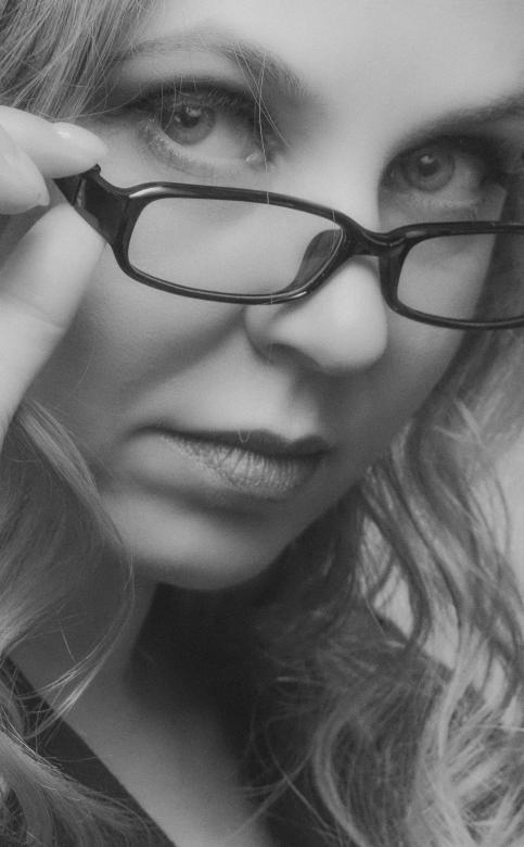 Free stock image of Woman with glasses created by Alexander Krivitskiy