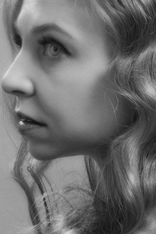 Free stock image of Female Profile Portrait created by Alexander Krivitskiy