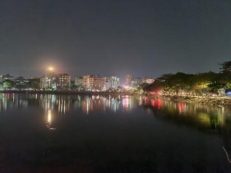 Lake at Night  - Free Stock Photo