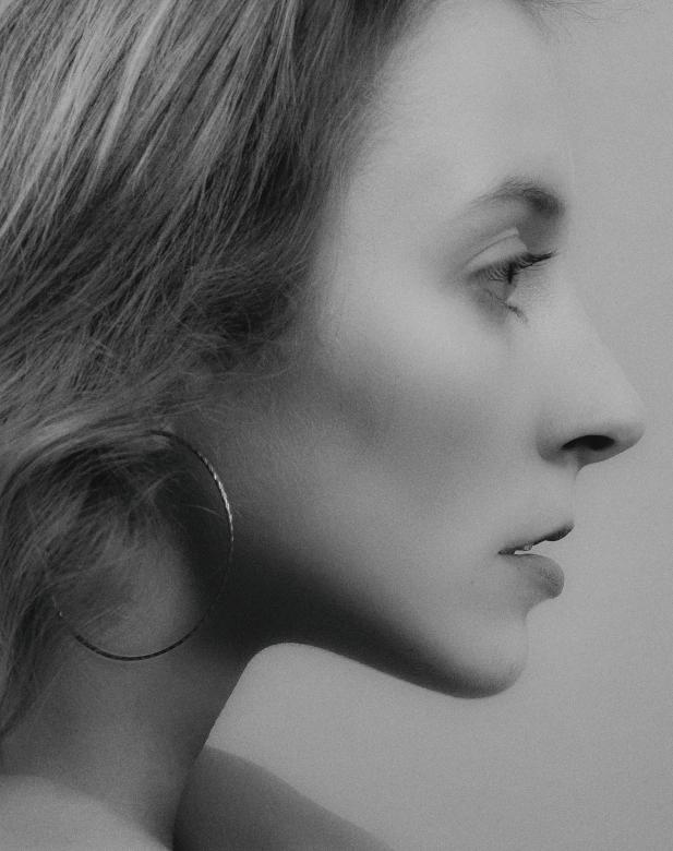 Free stock image of Female Profile Portrait created by Alexander Krivitskiy