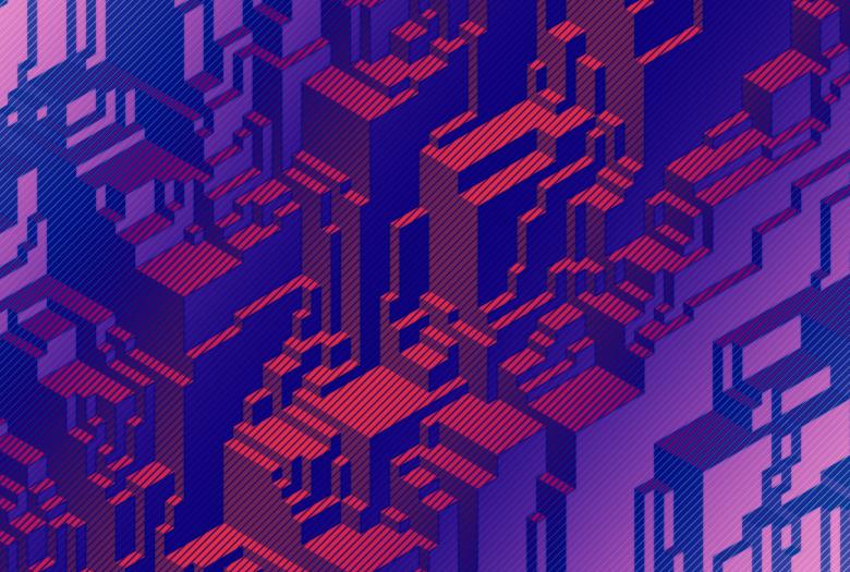 Free stock image of Abstract geometric background created by Alen